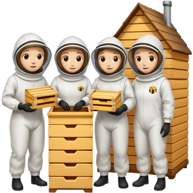 bee keepers emoji