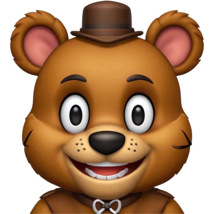 Make Freddy from fnaf emoji