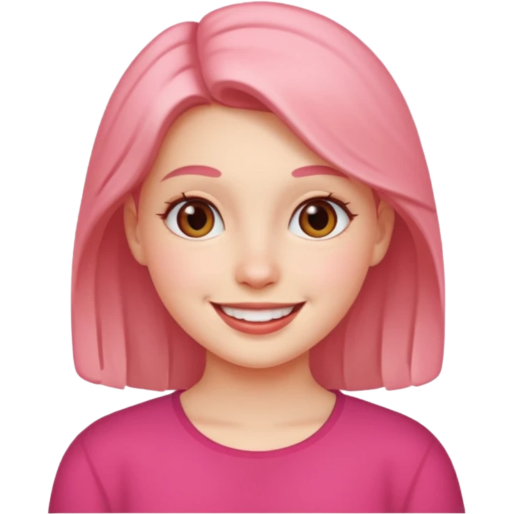 Girly girl emoji