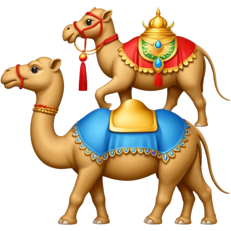 emoji logo for AI inventory software, small business focus, elements representing UAE, India, China, modern and simple, no text emoji