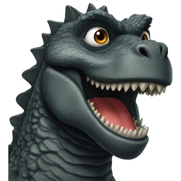 Godzilla as James Bond  emoji