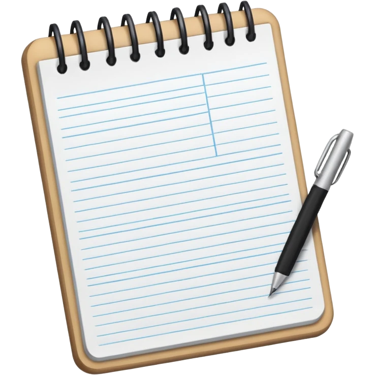 notepad emoji
