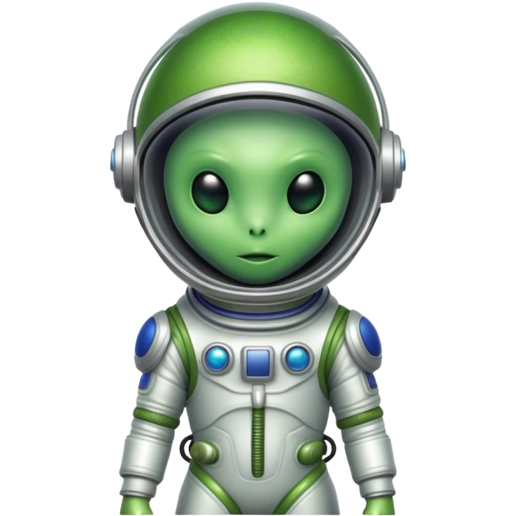 alien wearing a space suit emoji