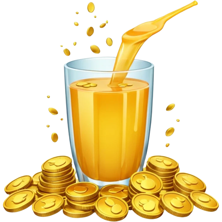 juiced in money emoji