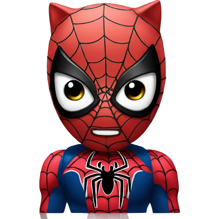 hello kitty spiderman emoji