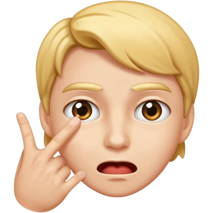 Smacking emoji