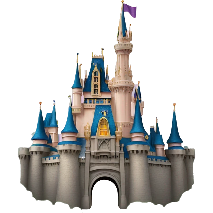 magic kingdom castle emoji