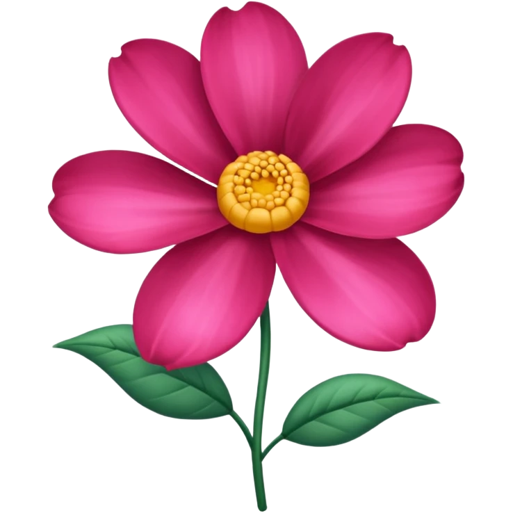 silk flower emoji