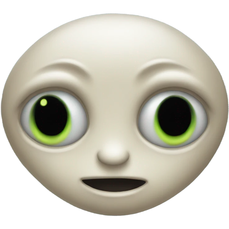 Alien with love eyes  emoji