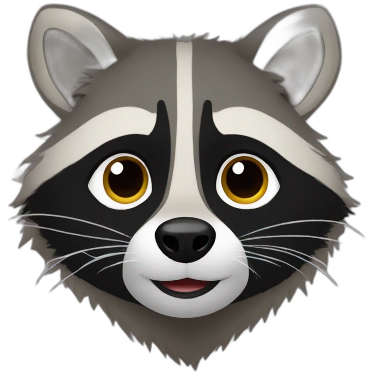 Raccoon emoji