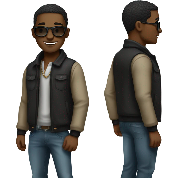 back guy named daddy yankey emoji