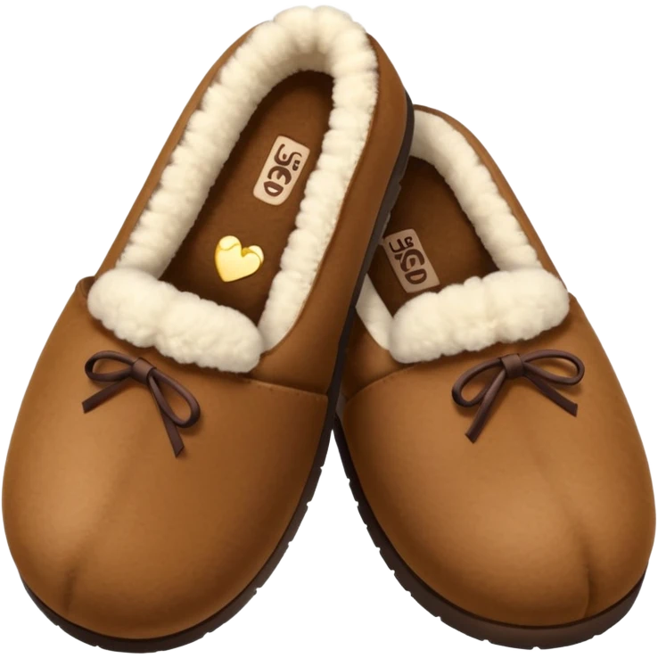 UGG slippers emoji
