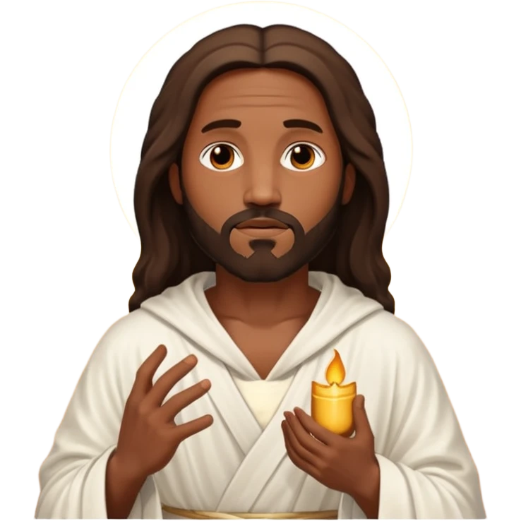 Black Jesus emoji