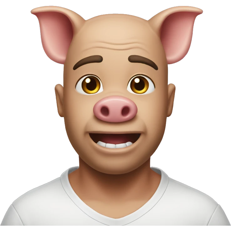 Make a pig um the Shake d emoji