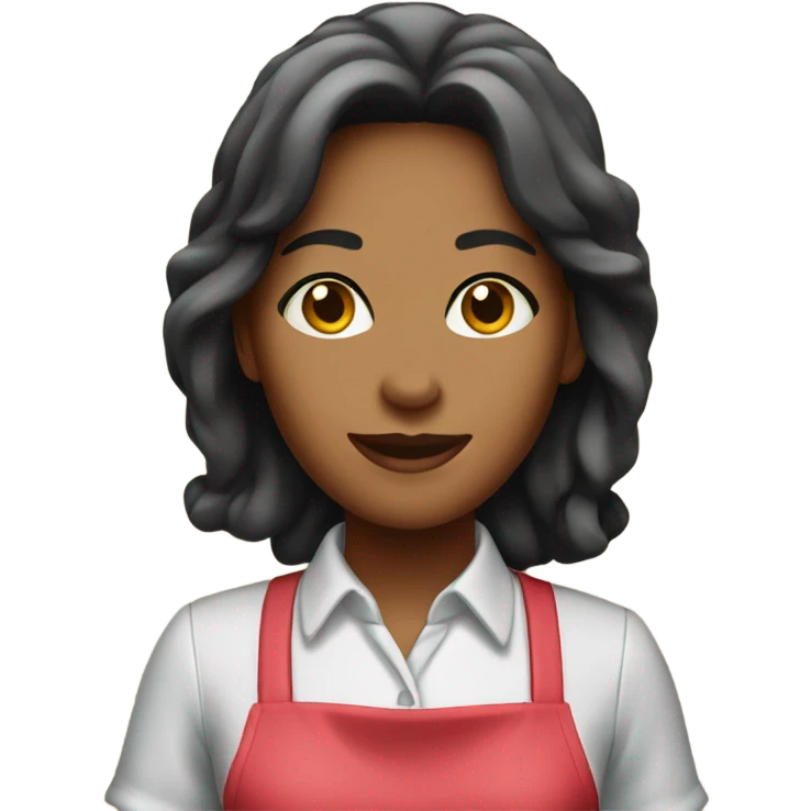 Waitress  emoji