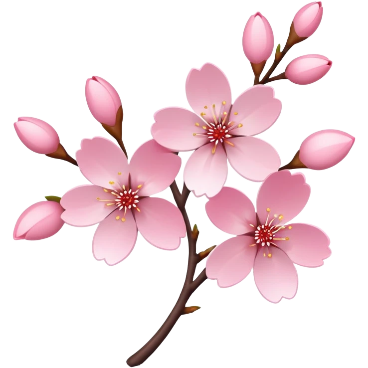 cherry blossom emoji