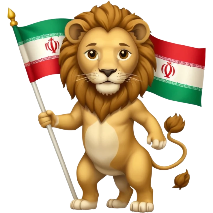 🦁🇮🇷 emoji
