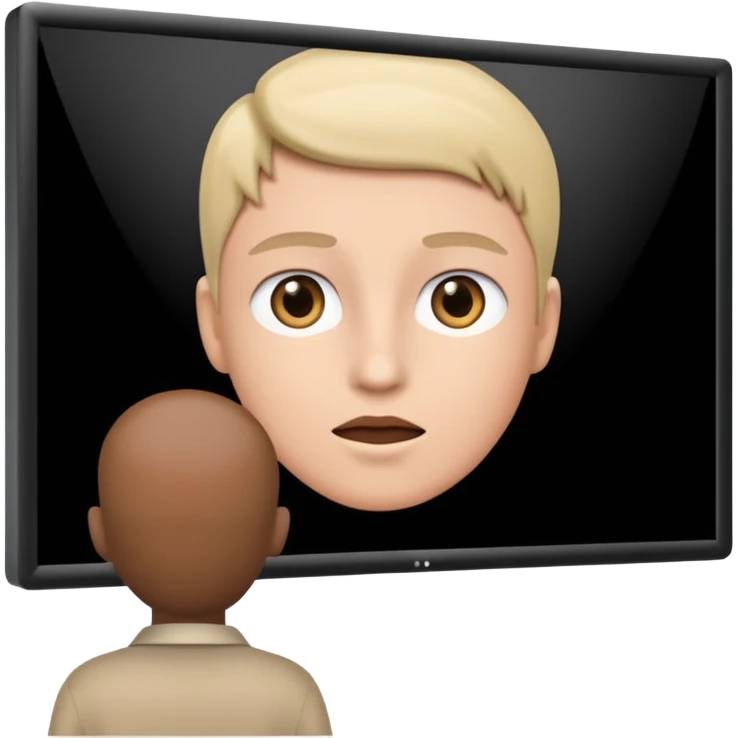 watch video on large screen emoji