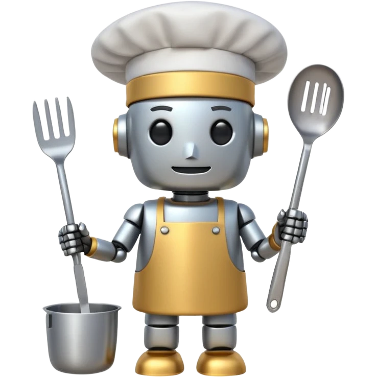 robot chef emoji