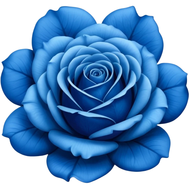 Rosa azul emoji emoji