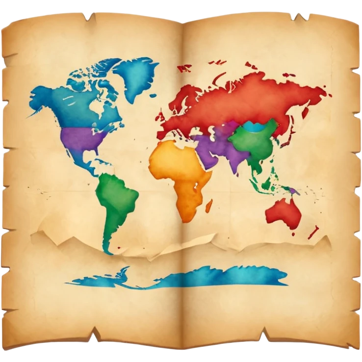 map Travel emoji