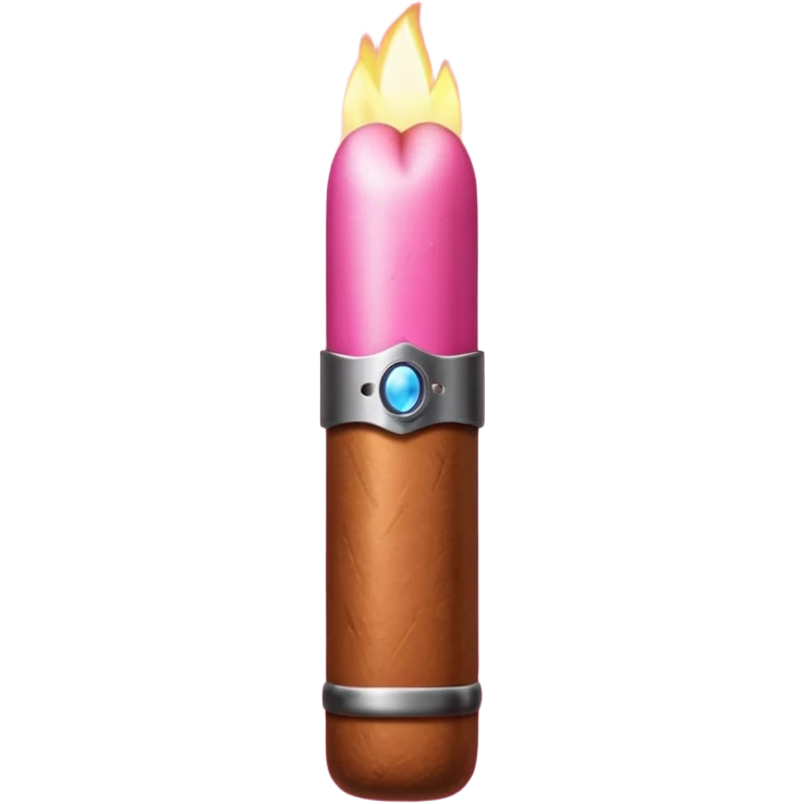 pink cigar  emoji