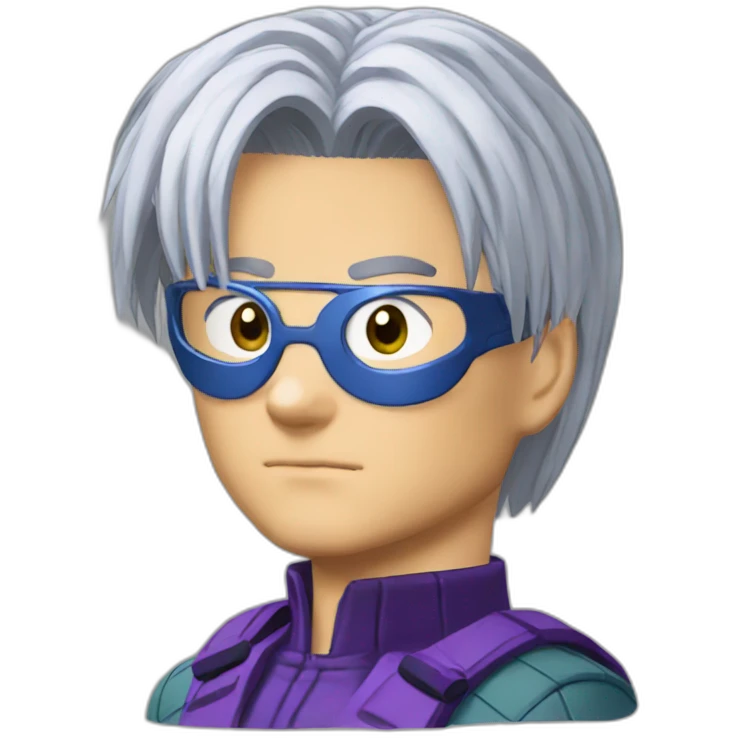 trunks from dragon ball emoji