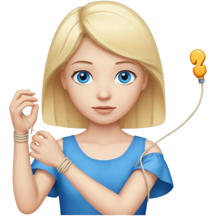 string arm  emoji
