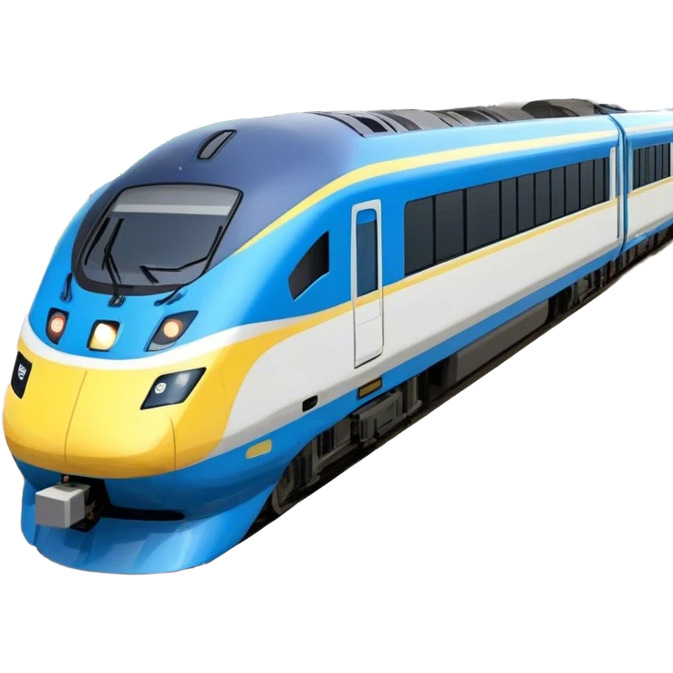 Passenger Train - New Intercity Fleet (Mariyung) (Model Year: 2023) (Iconic Colour: Blue and yellow) emoji