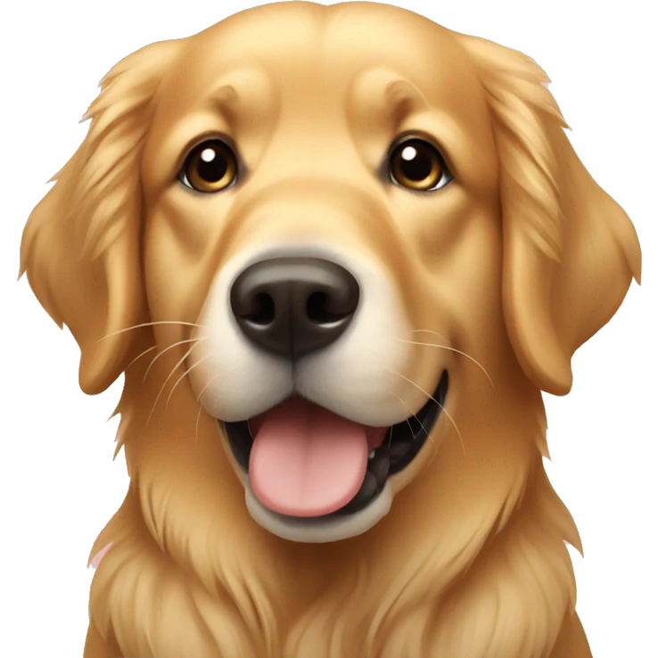 Golden retriever  emoji