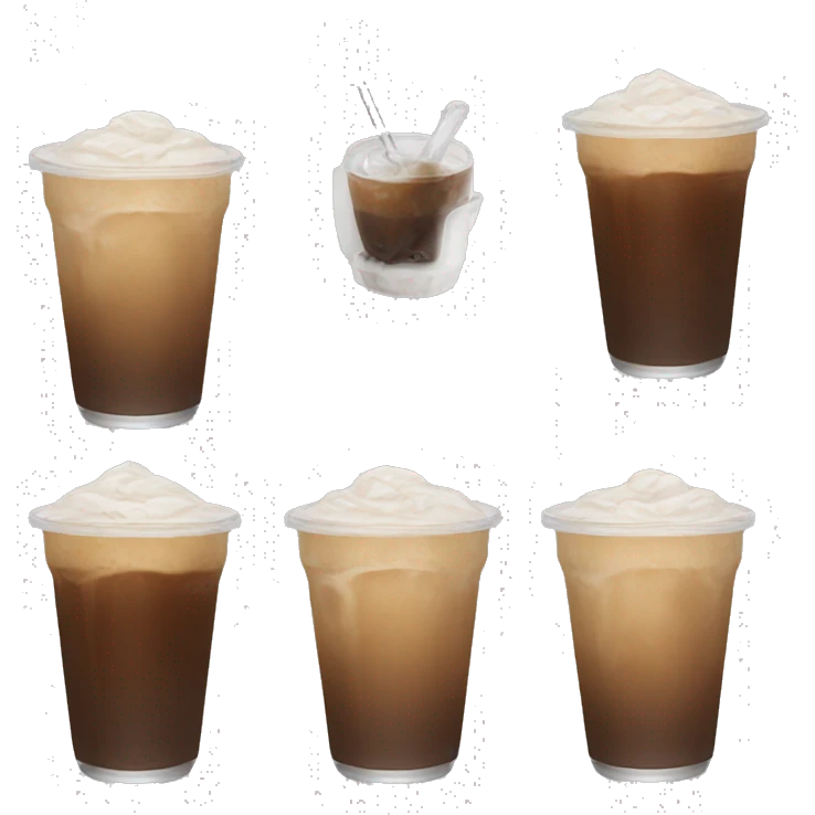 Ice coffee  emoji