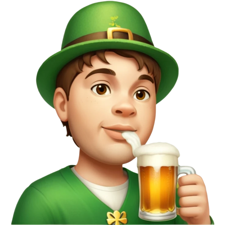 Having a Beer emoji