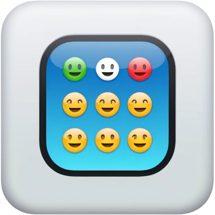 iOS widget emoji