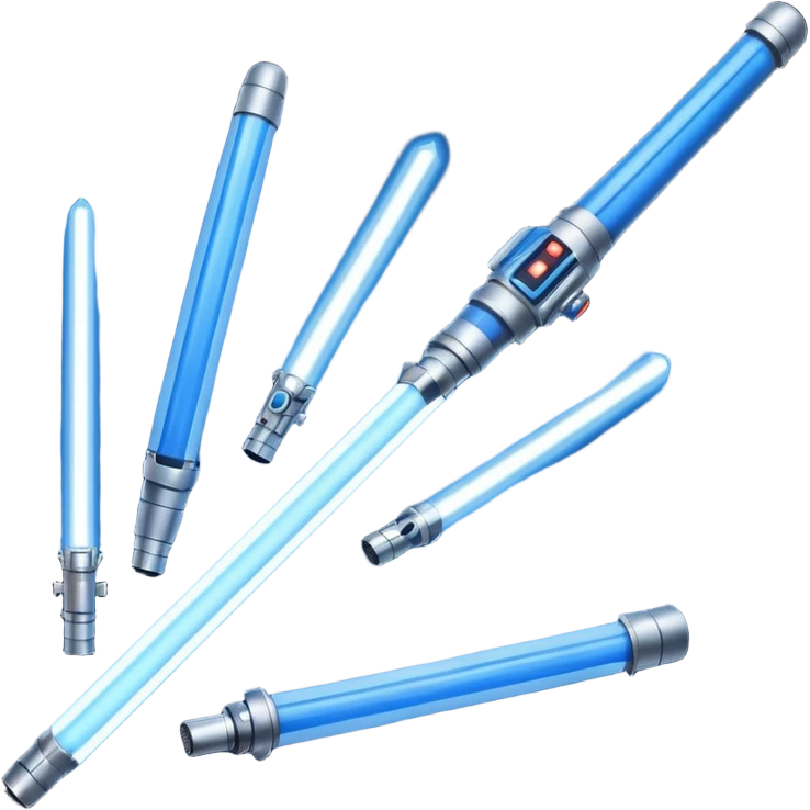 Ios 18, starwars lightsaber emoji