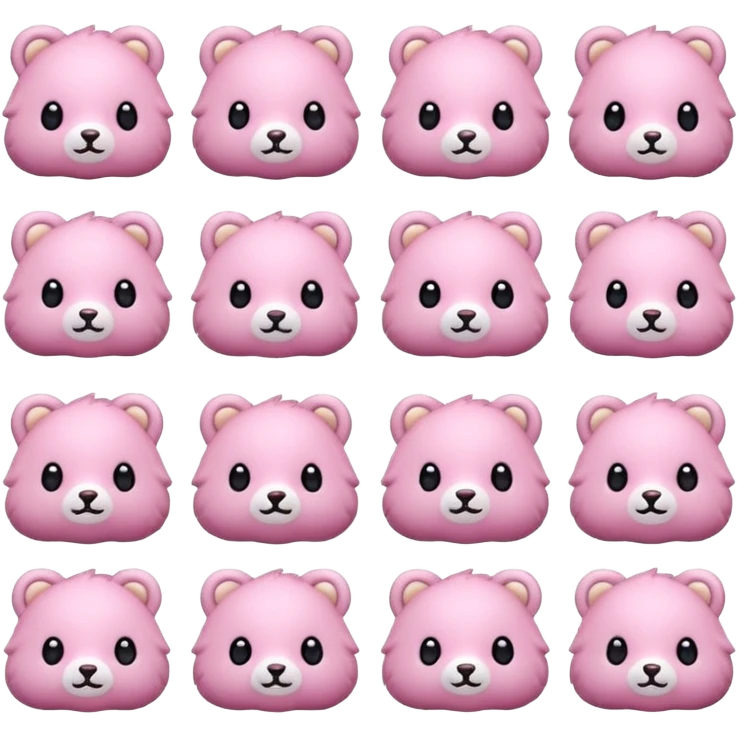cute stuff pink. emoji
