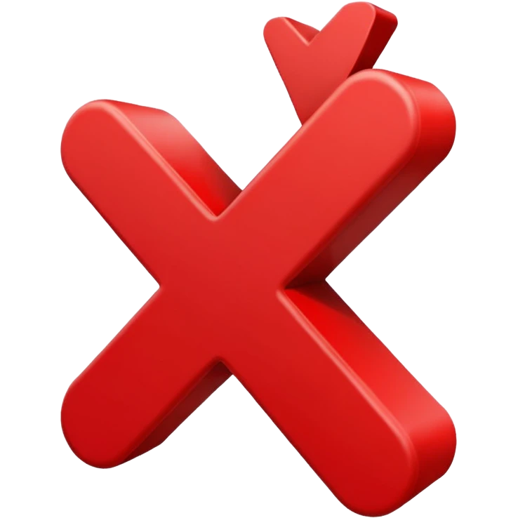 🟰❌ emoji