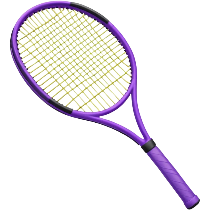 purple tennis racket emoji