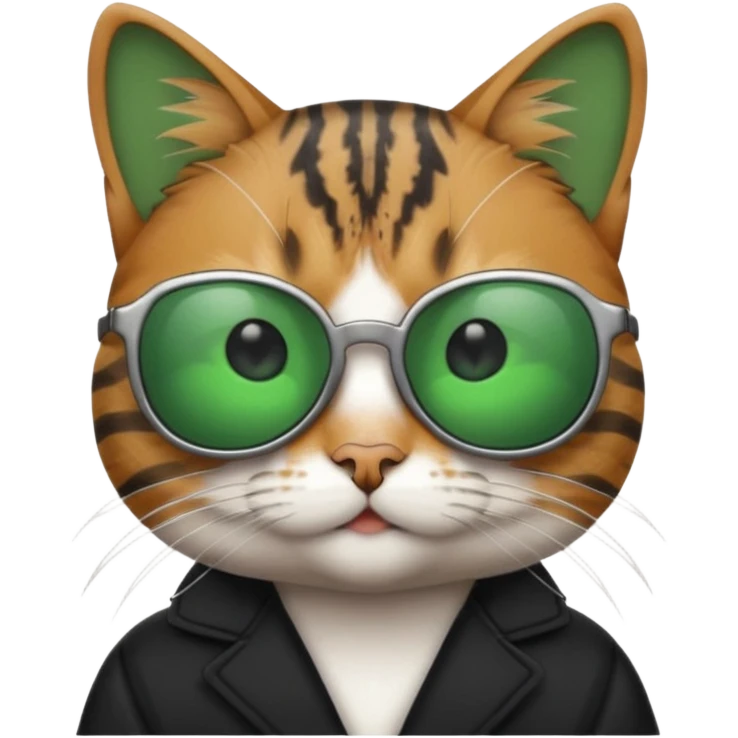 Cat wearing sunglasses emoji