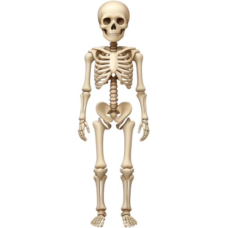 Human skeleton image full image  emoji