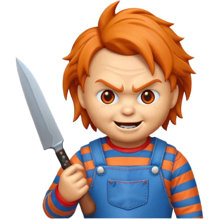 Un emojin de chuky emoji