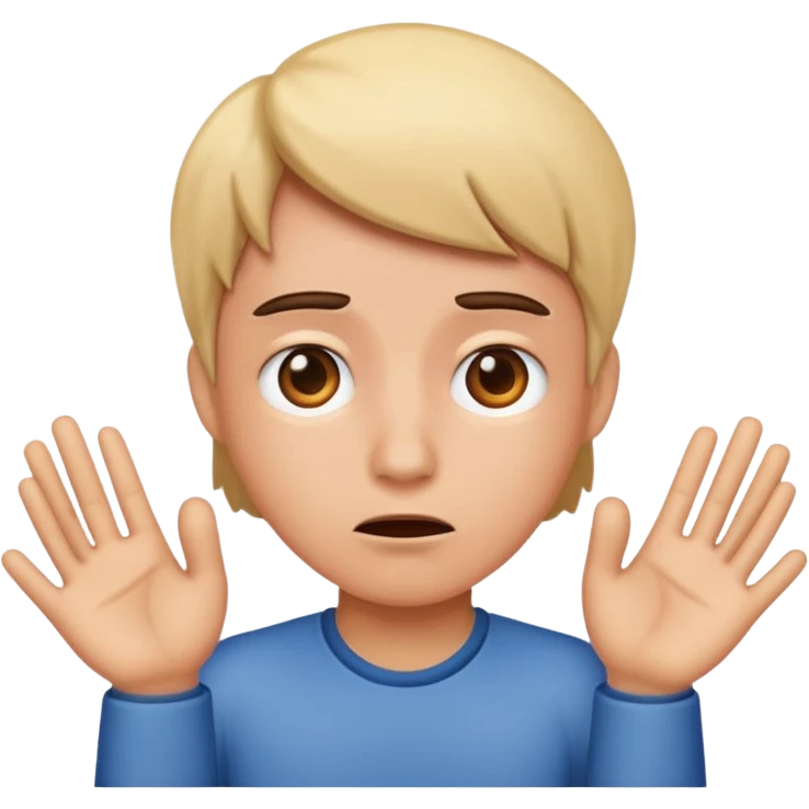i dont know emoji