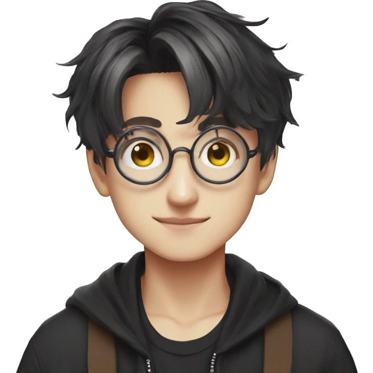 Jungkook con lentes  emoji