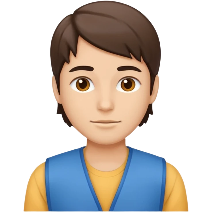 blue jilet emoji