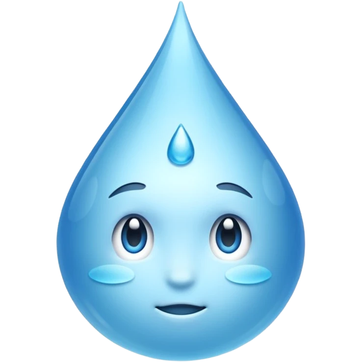 spilled water emoji