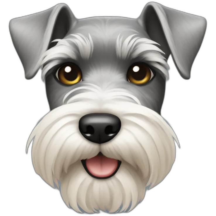 Mini schnauzer emoji