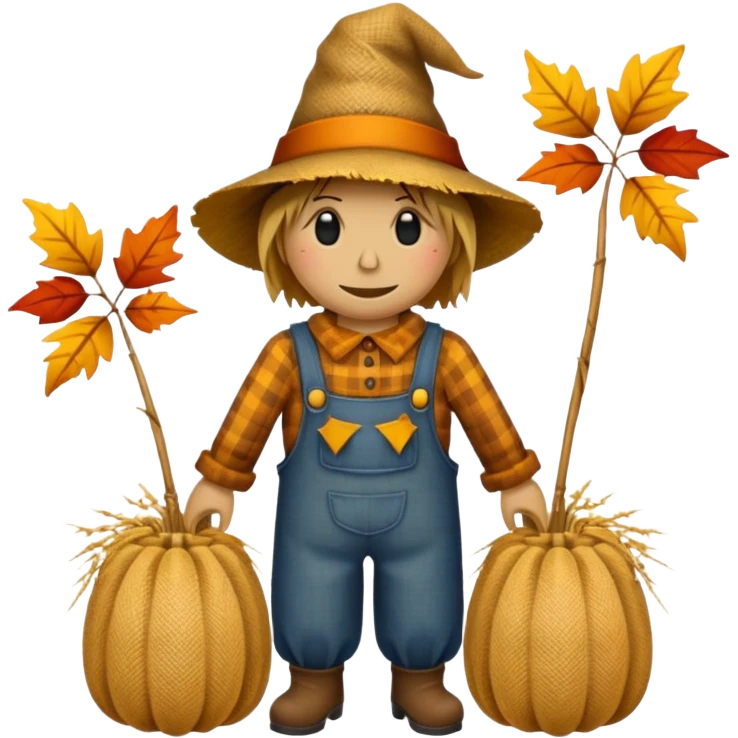 scarecrow emoji