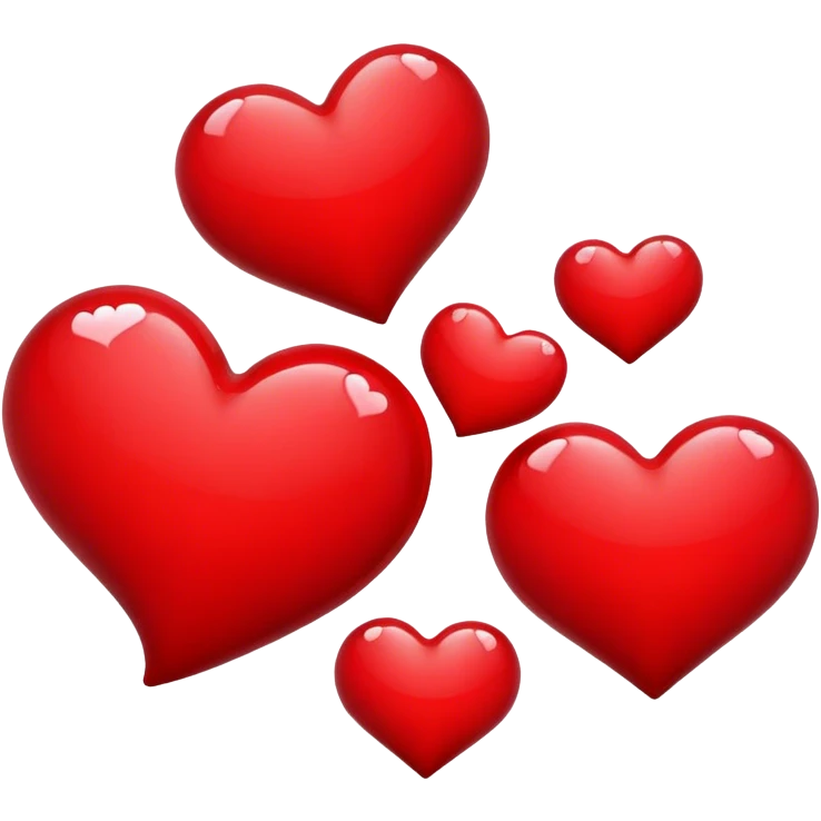 Hearts emoji