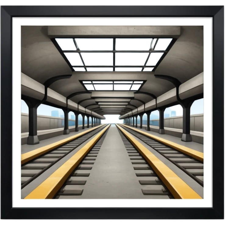 TRAIN PLATFORM emoji