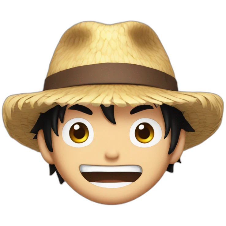 Luffy emoji
