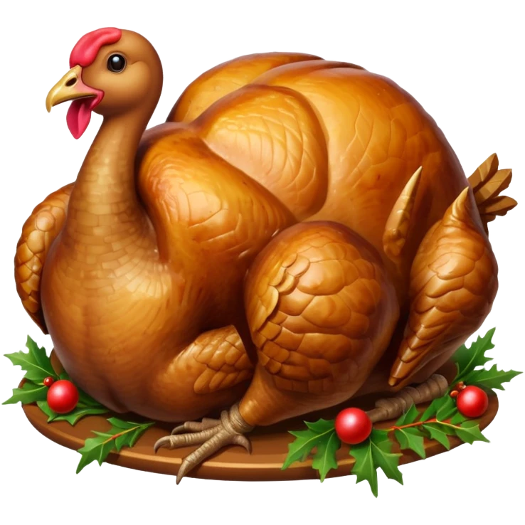 Peru de natal emoji